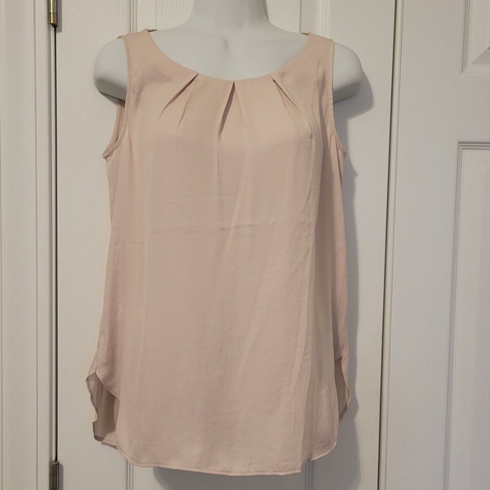 Baby Pink Loft Outlet Sleeveless Top